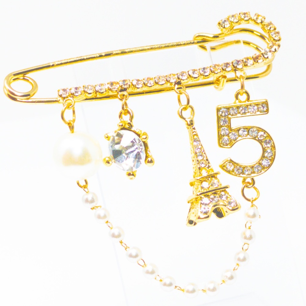5 Series Brooch - Paris